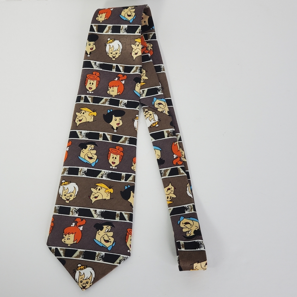 The Flintstones Mens Neck Tie Novel Ties Vintage 1995